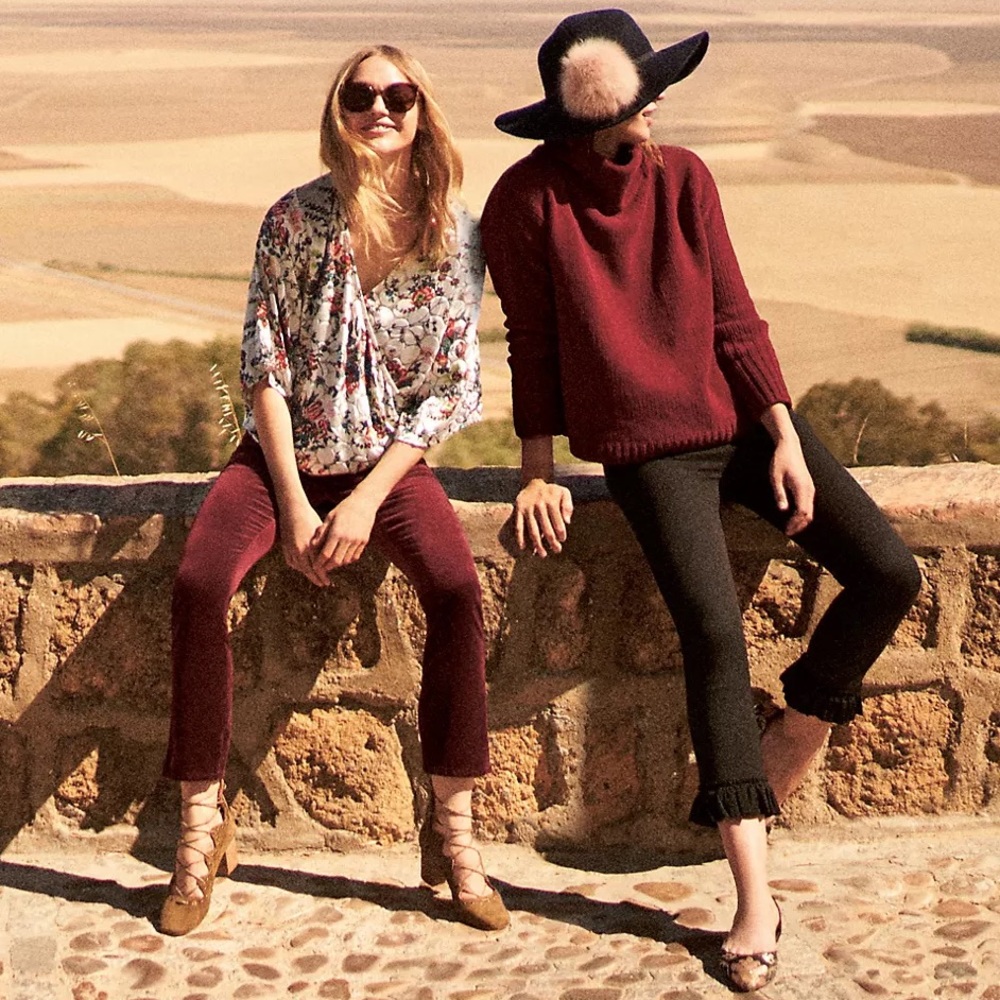 Anthropologie Maeve Umi Wrap‎ Top
